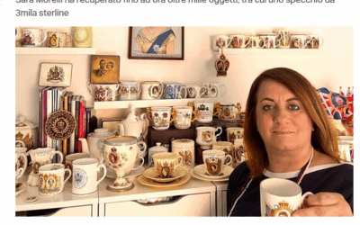 Ceramiche, matite e tazze dei reali inglesi: Sara e una collezione da record (che diventa mostra)